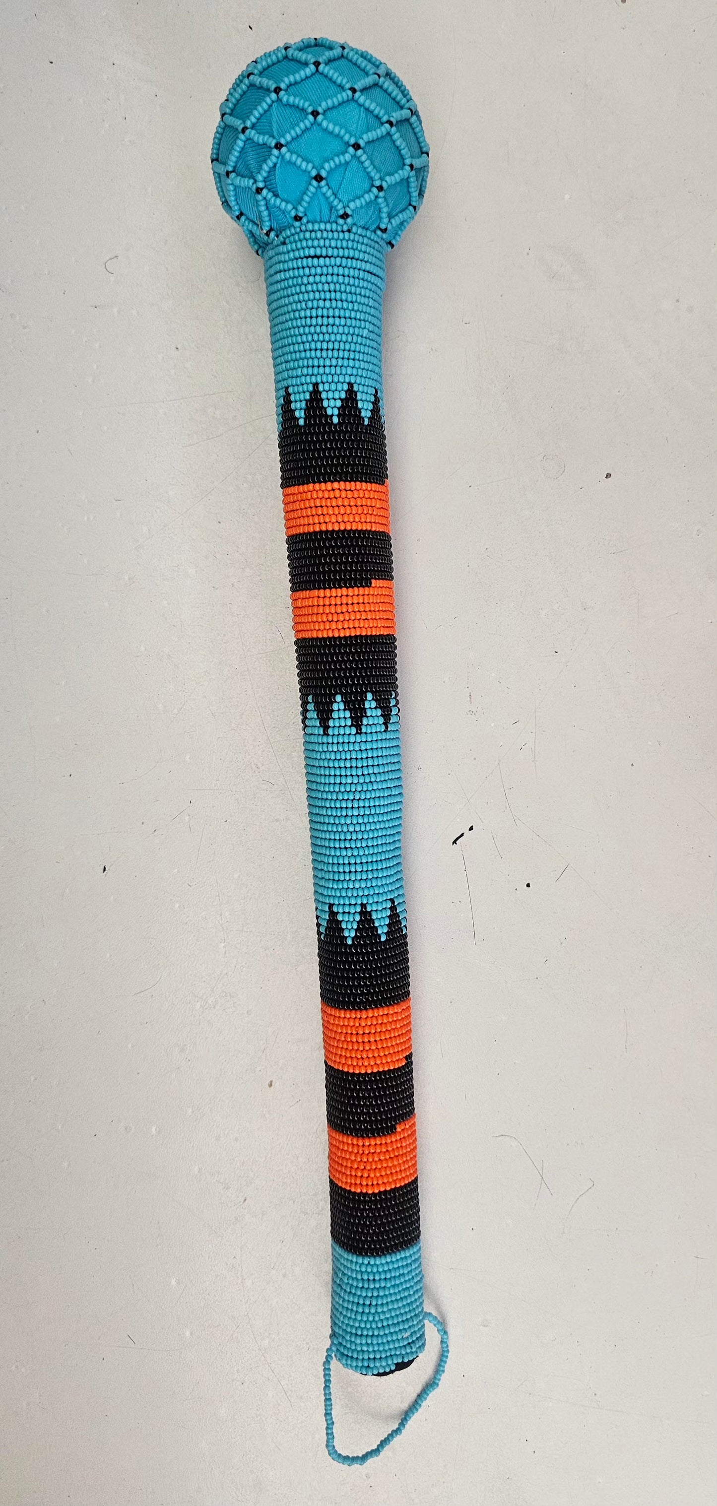 Beaded Knobkerrie - Intonga