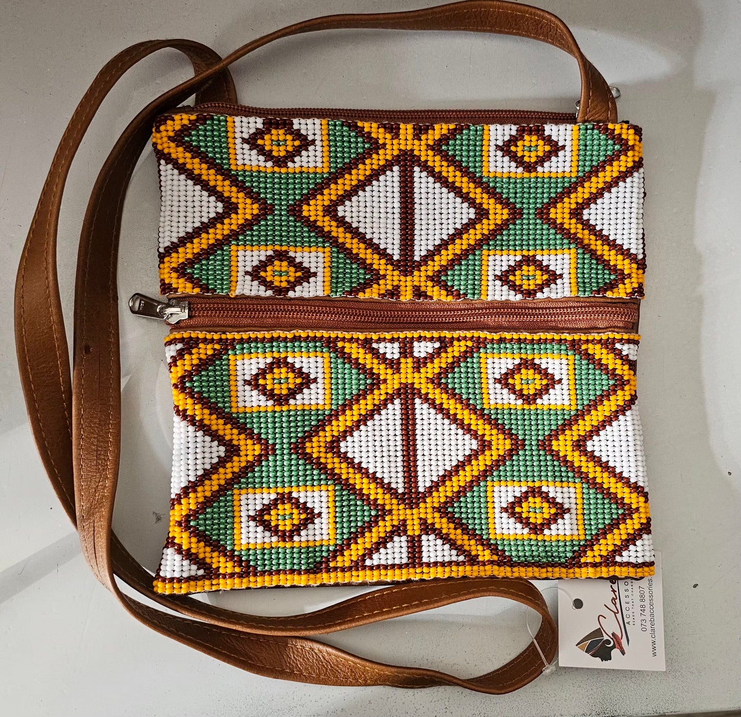 Beaded Sling Bag