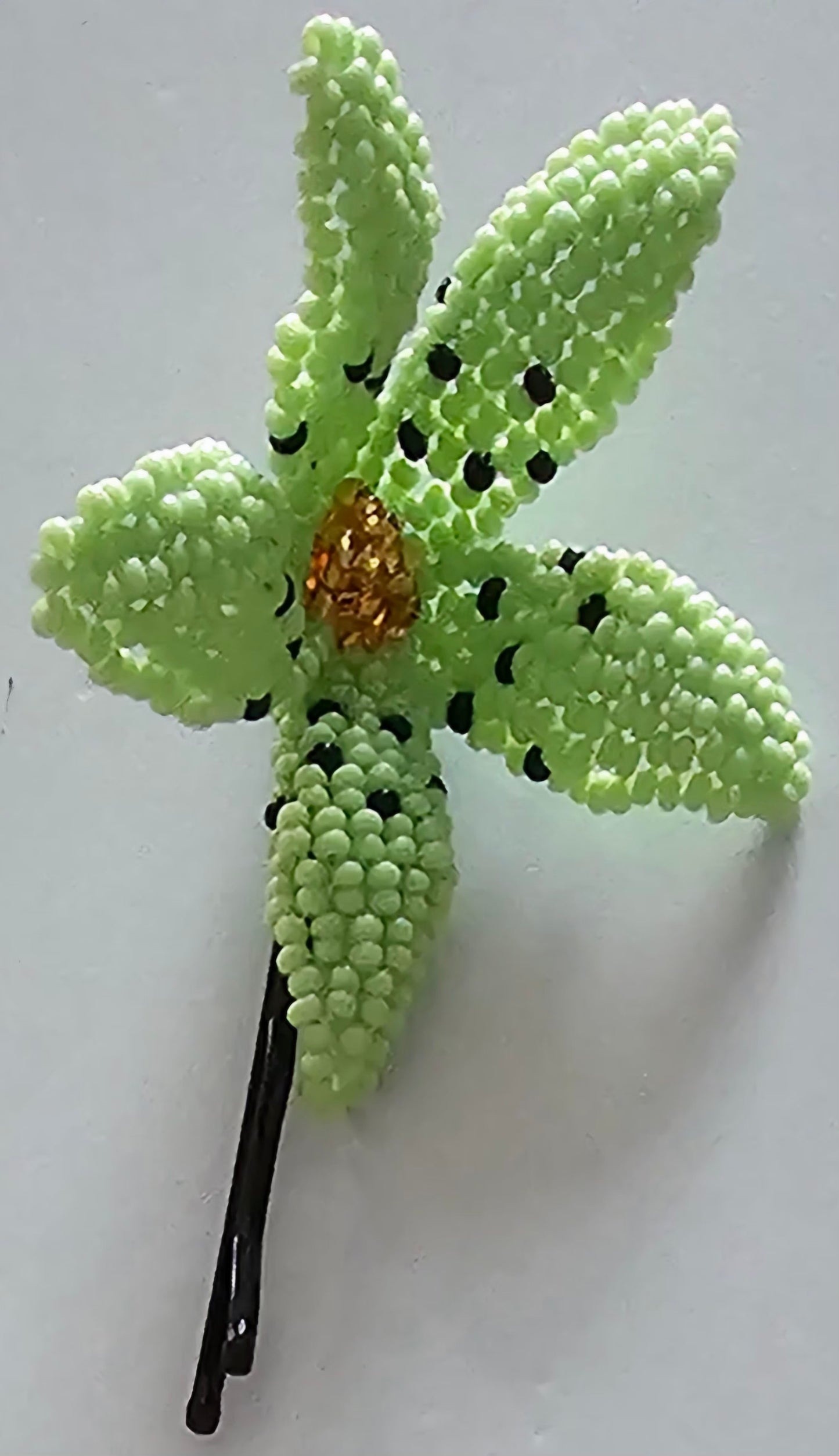 Beaded Hair Clip