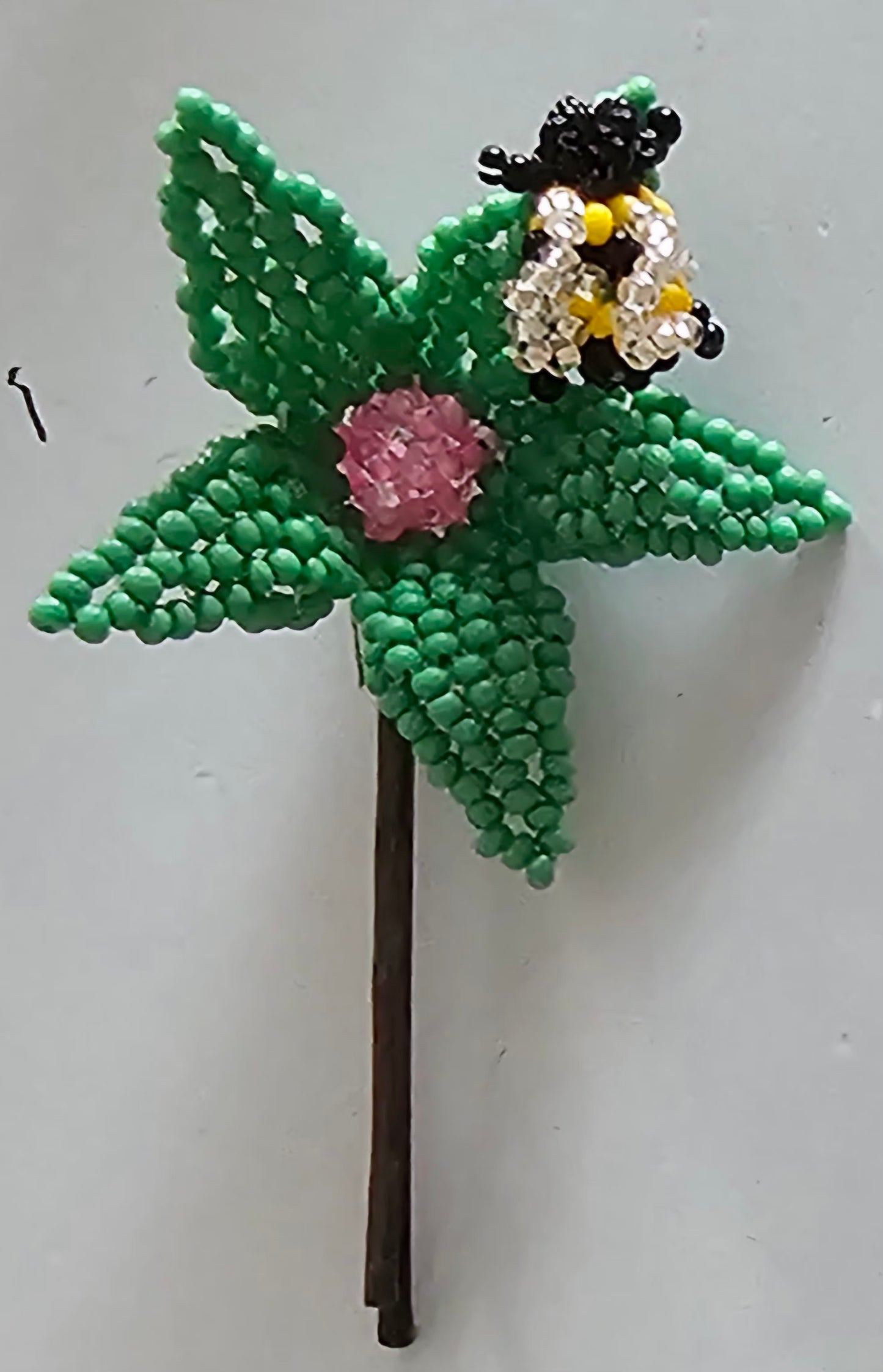 Beaded Hair Clip