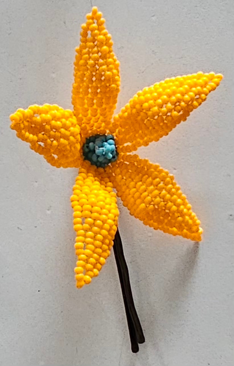 Beaded Hair Clip