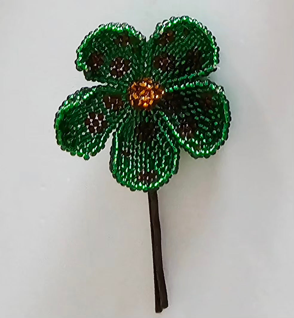 Beaded Hair Clip