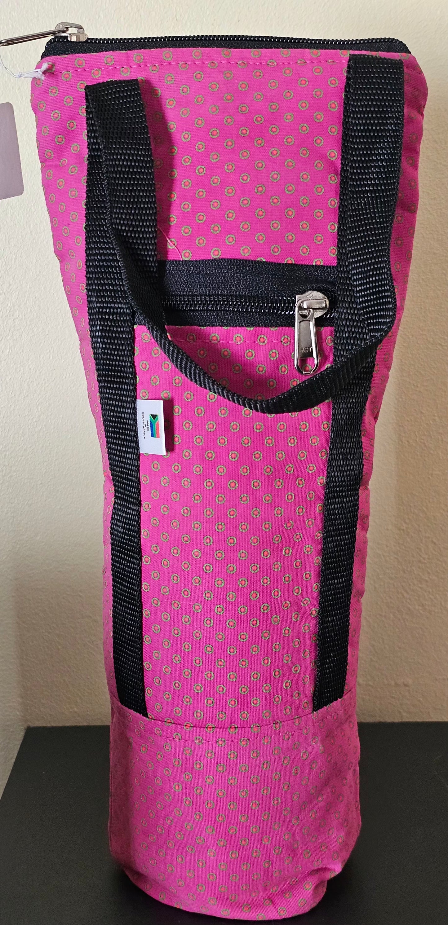 Shweshwe Wine Bag