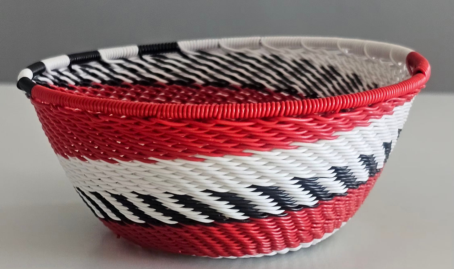 Telephone Wire Bowl 10x5cm