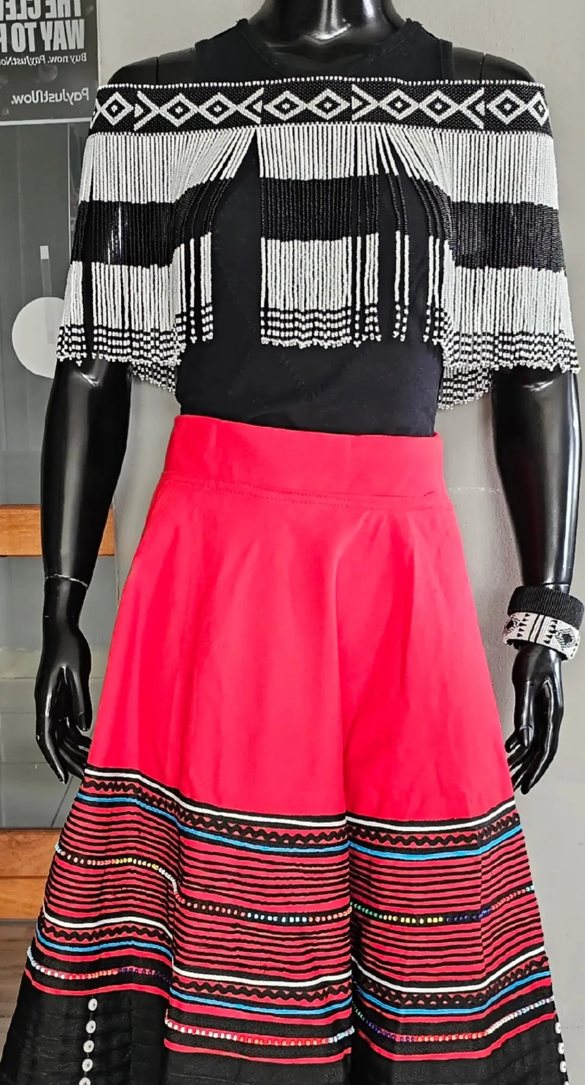 Mangova Beaded Cape