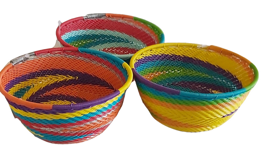 Telephone Wire Bowl 10x5cm