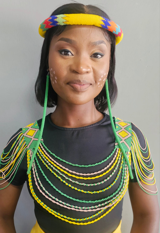 Sapho Beaded Neckpiece