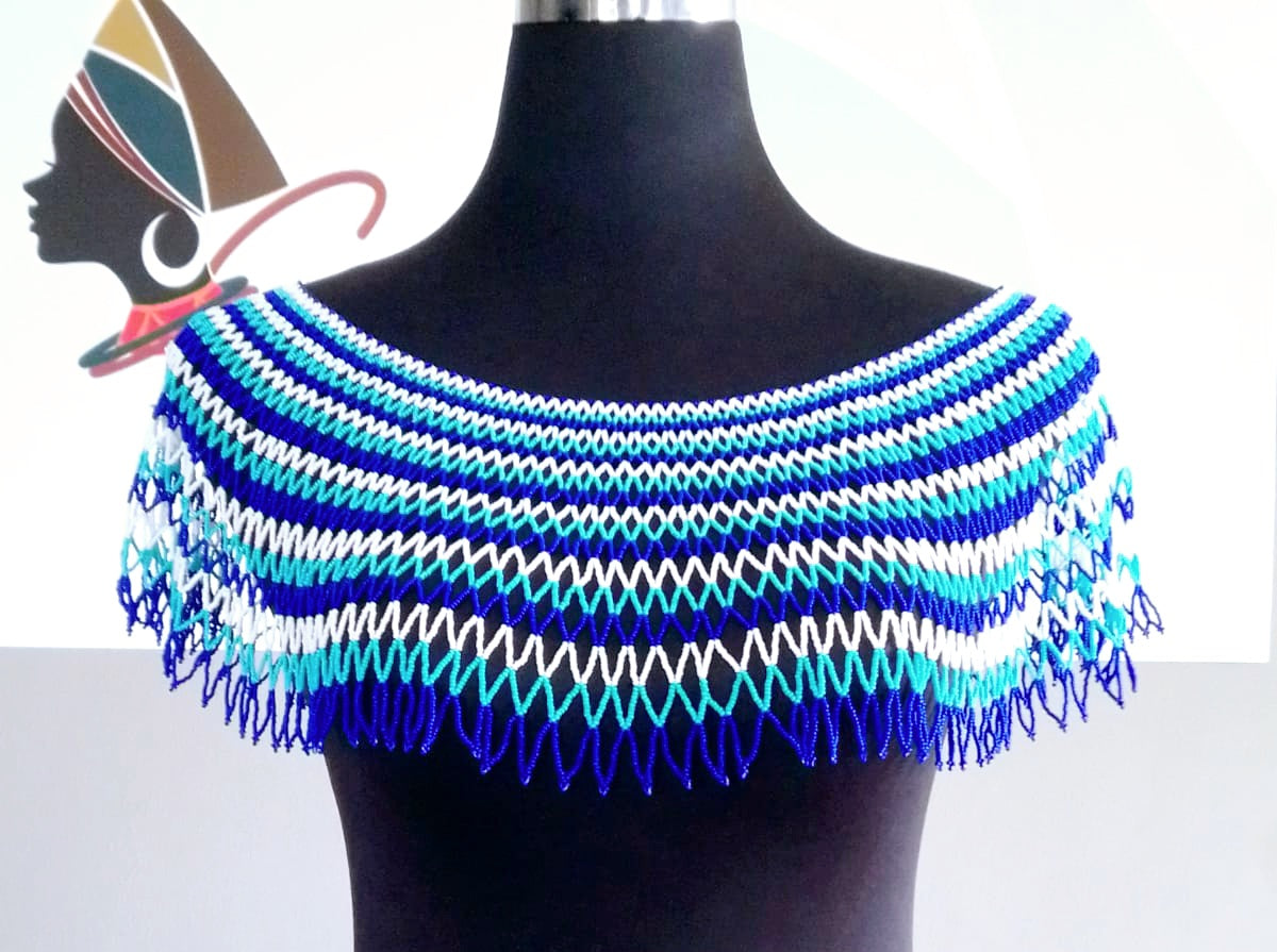 Nokhwezi Beaded Cape