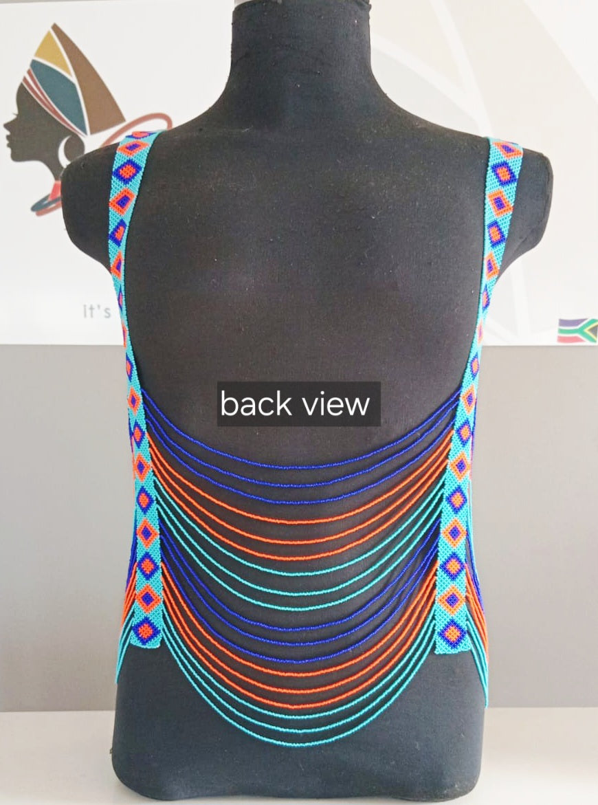 Ndlovu Men's Beaded Vest