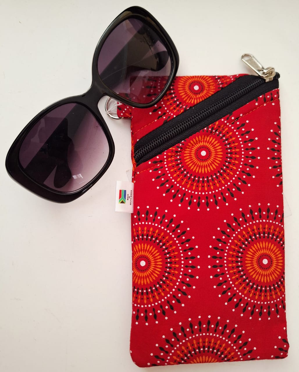 Shweshwe Glasses Pouch