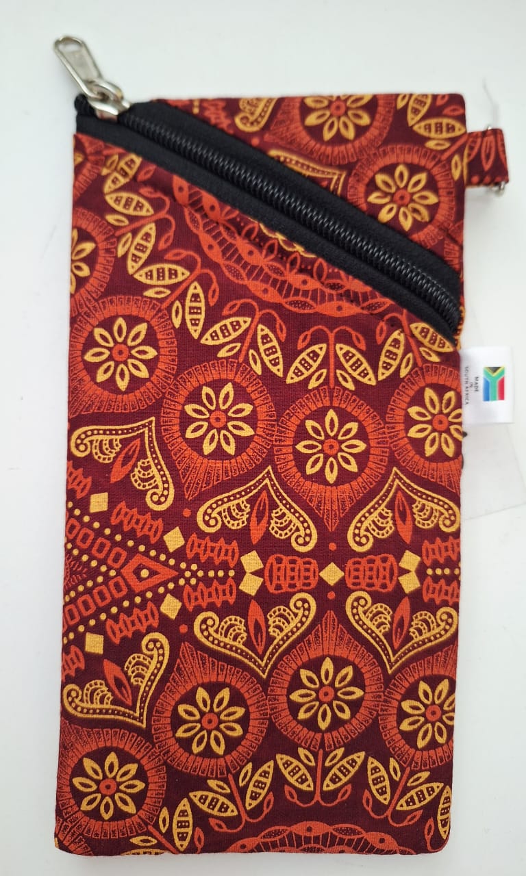 Shweshwe Glasses Pouch