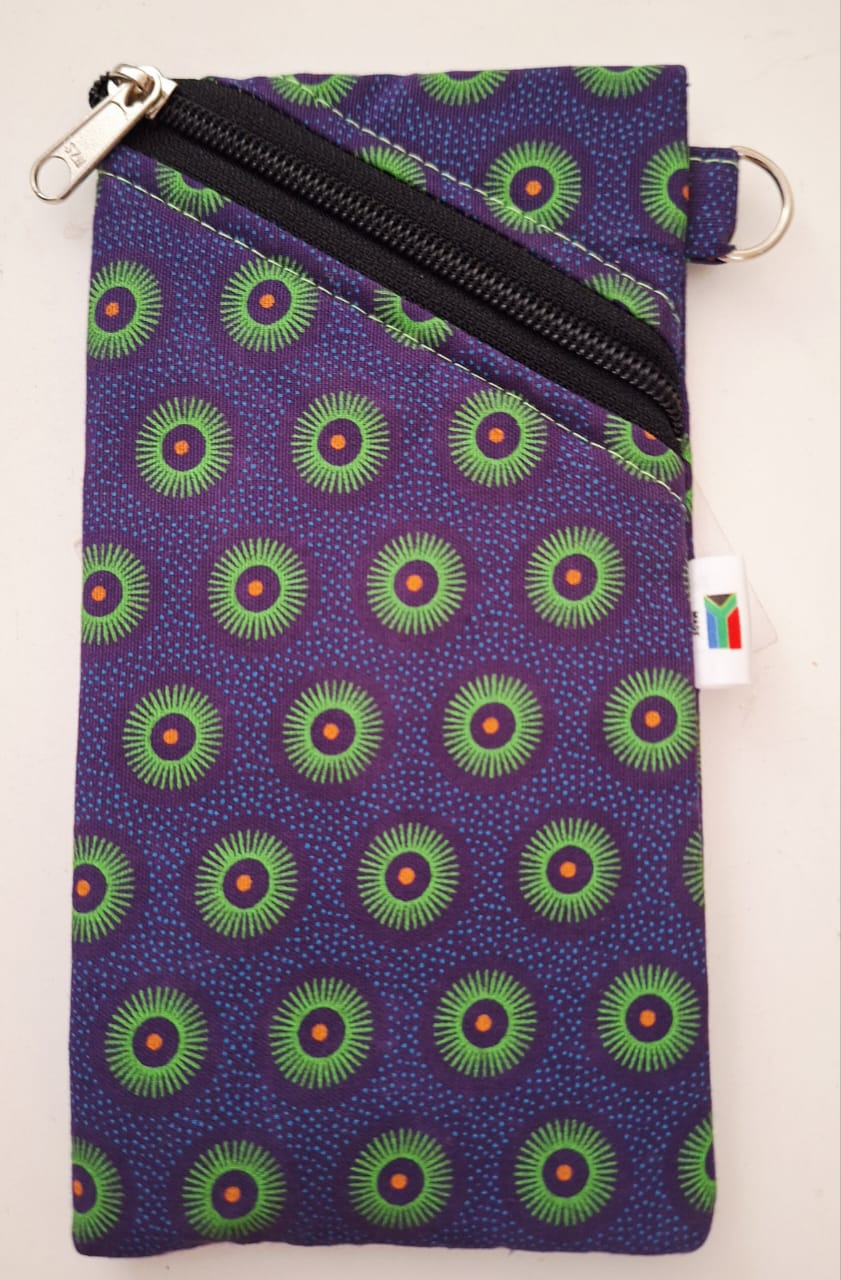 Shweshwe Glasses Pouch