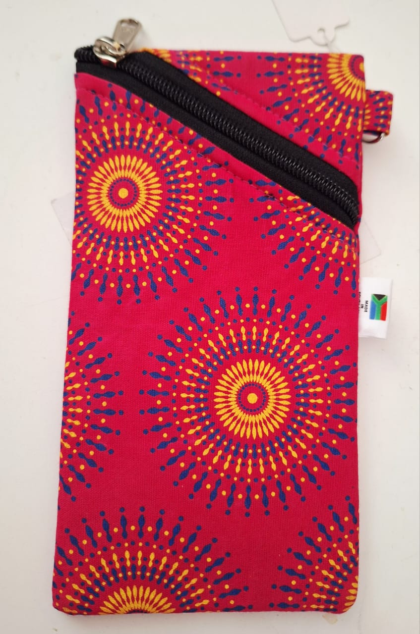 Shweshwe Glasses Pouch