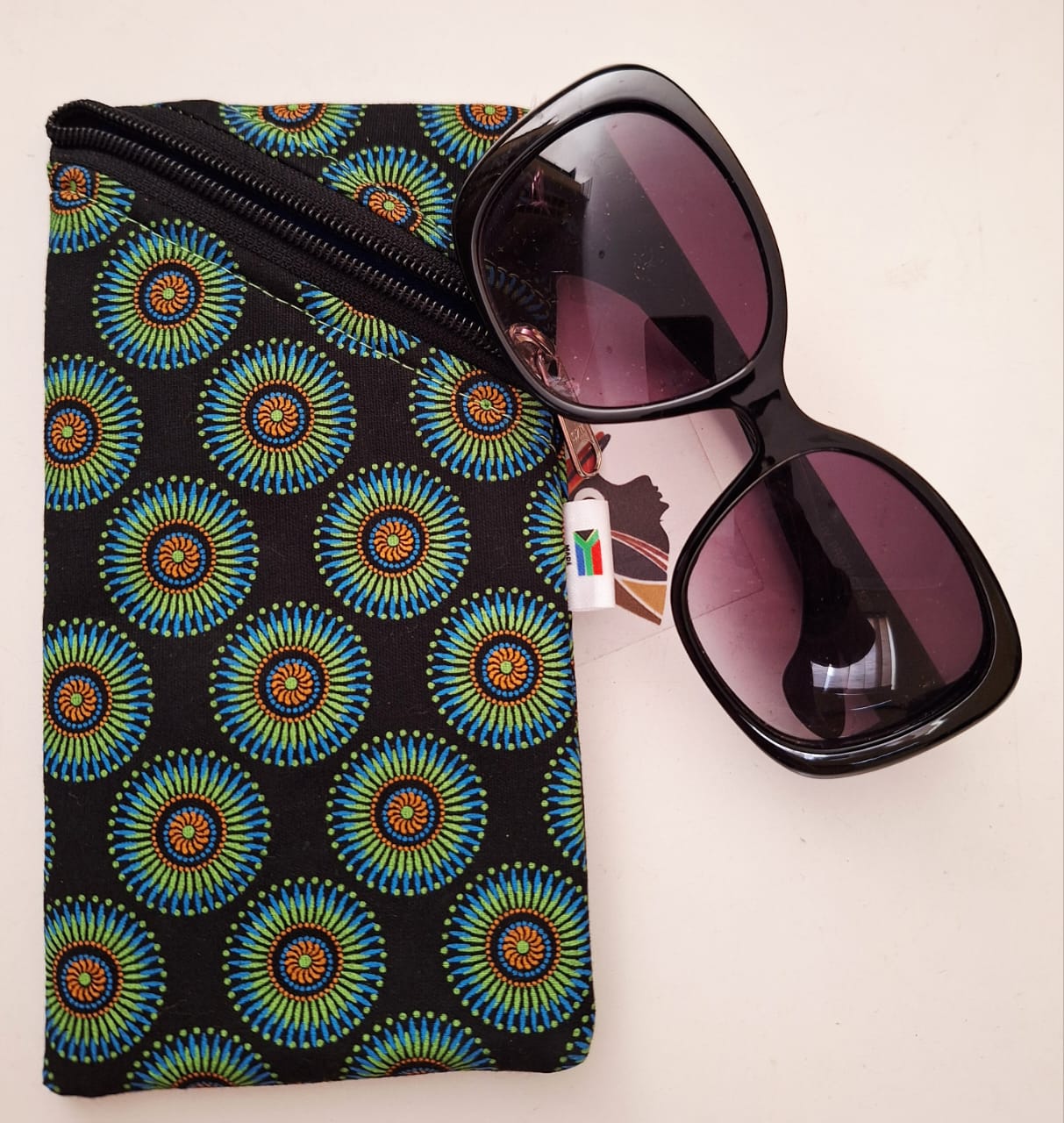 Shweshwe Glasses Pouch