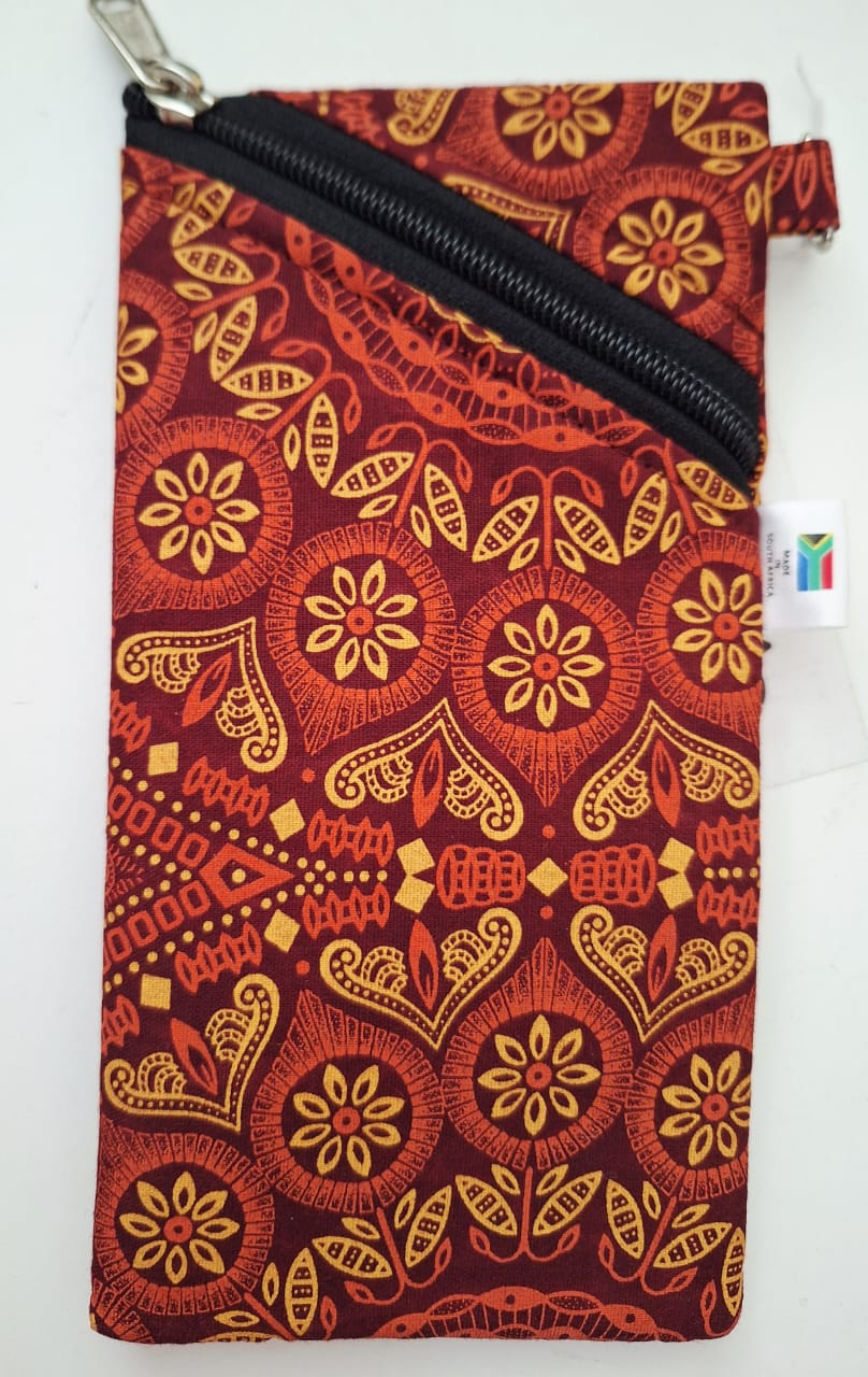 Shweshwe Glasses Pouch