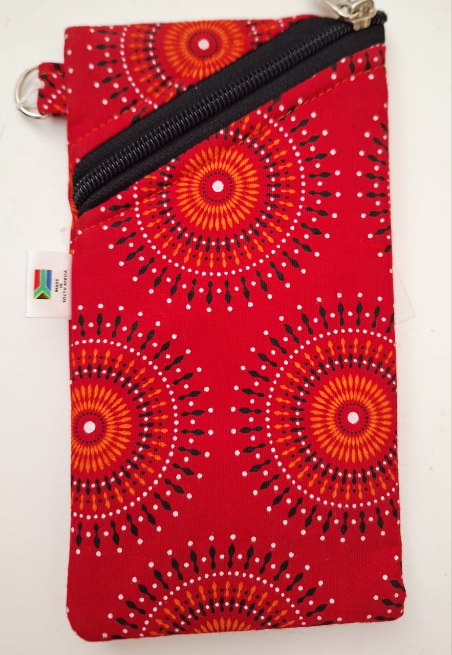 Shweshwe Glasses Pouch