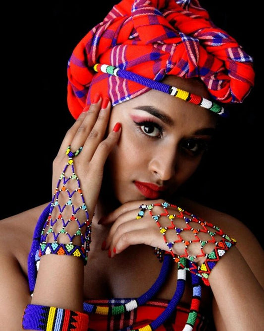 Beaded Gloves