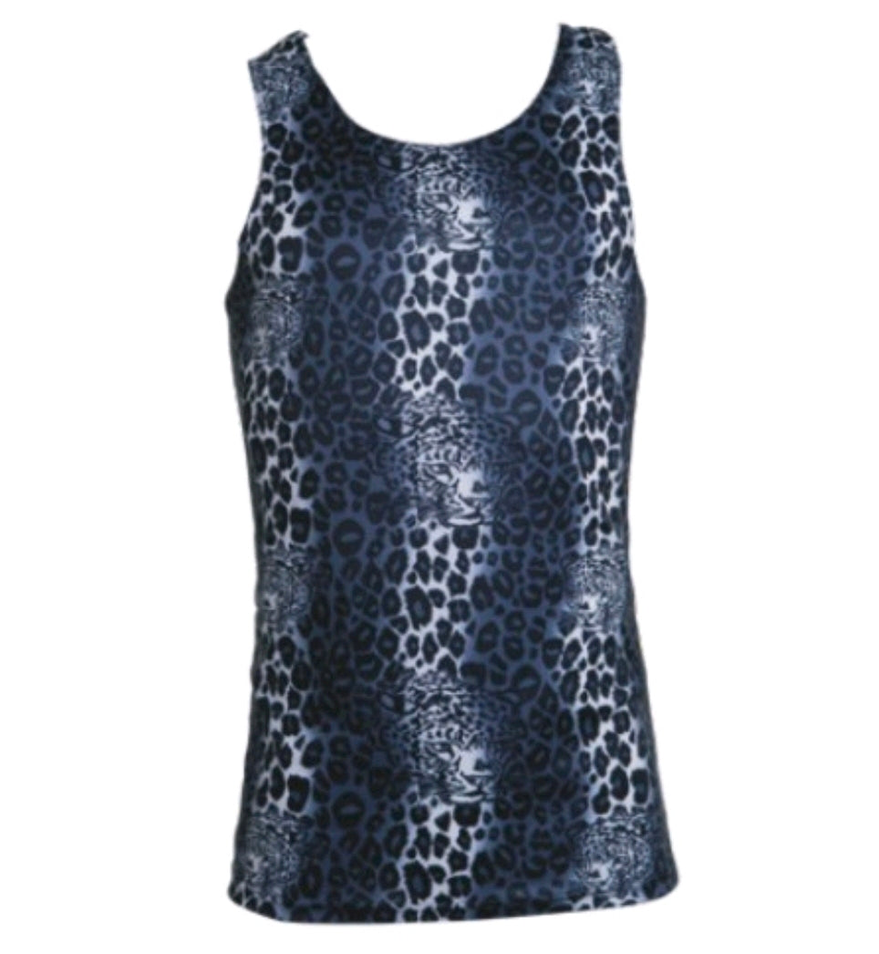 Leopard Print Men's Vest