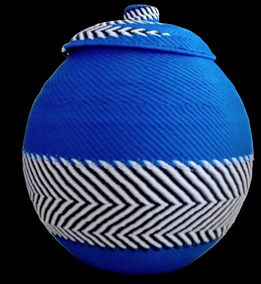 Telephone Wire Ukhamba Bowl