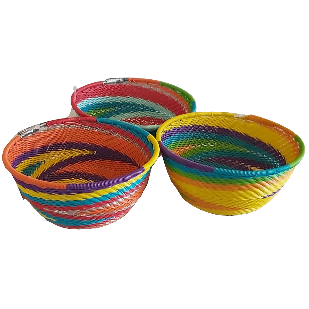 Telephone Wire Bowl 10x5cm