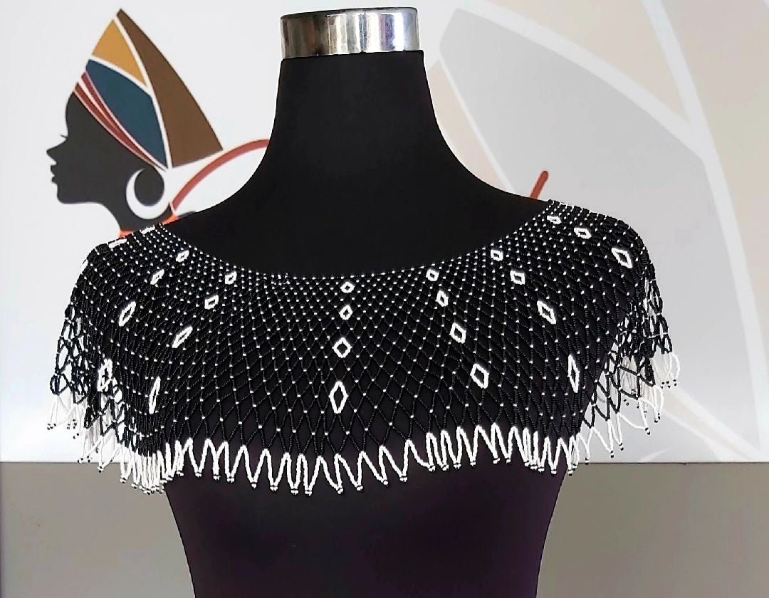 Nokhwezi Beaded Cape