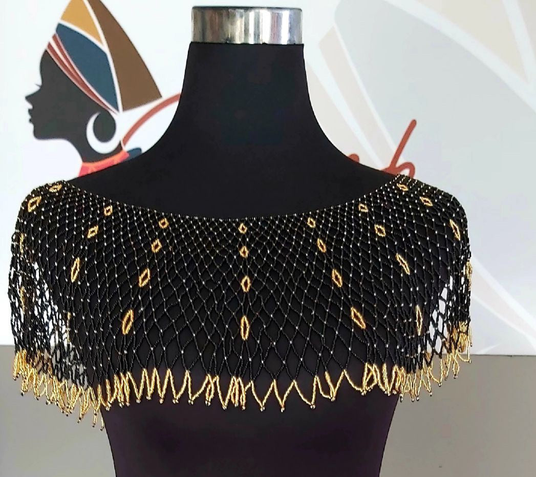Nokhwezi Beaded Cape