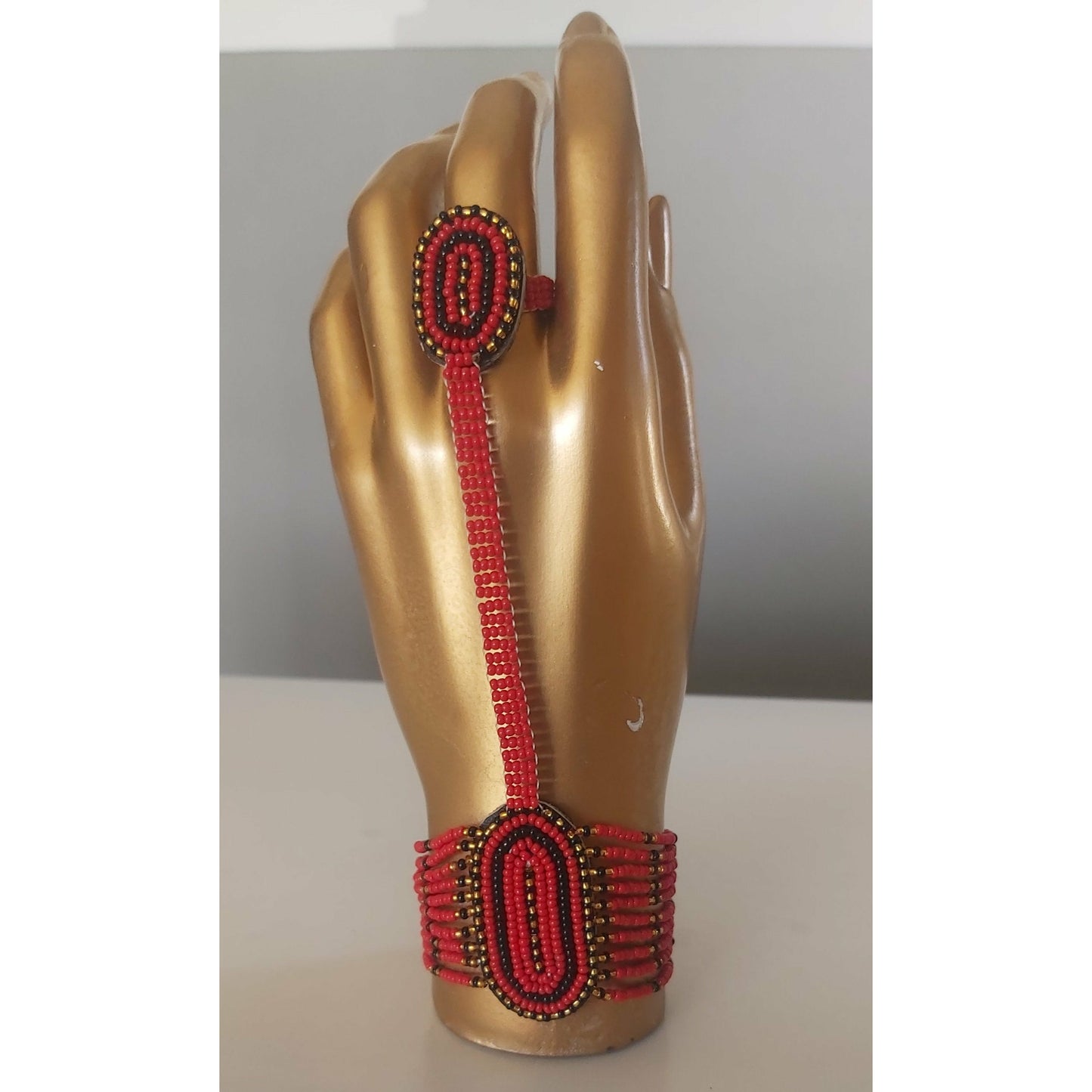 Maasai  Beaded Hand glove