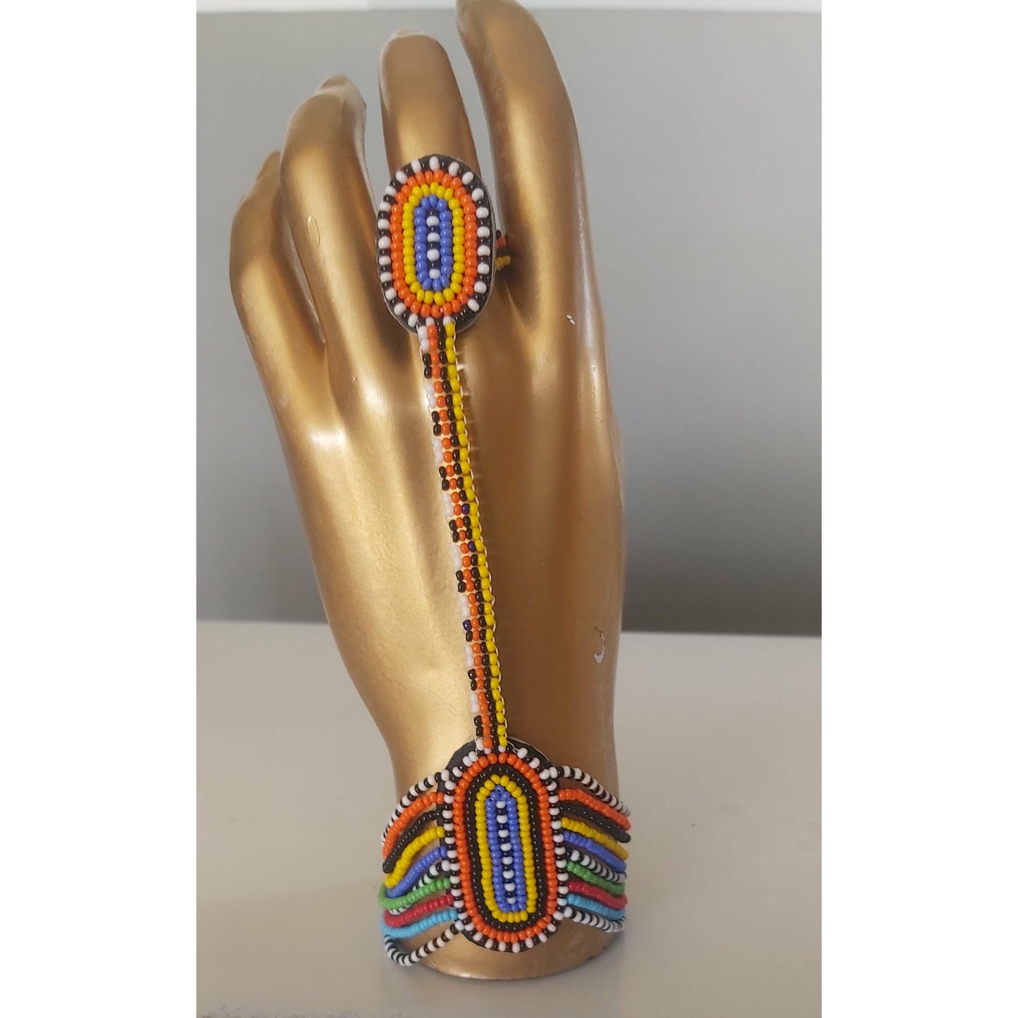 Maasai  Beaded Hand glove