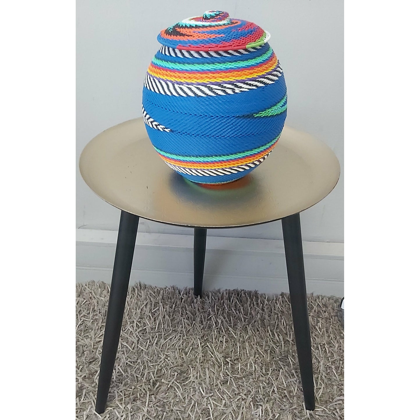 Telephone Wire Ukhamba Bowl