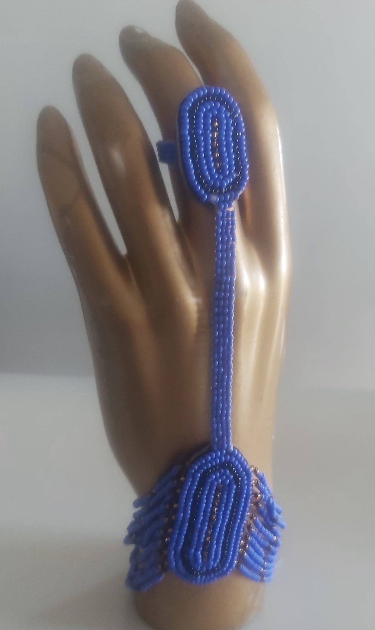 Maasai  Beaded Hand glove
