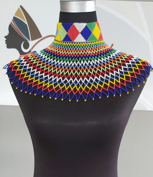 Nomazwi  Neckpiece High collar