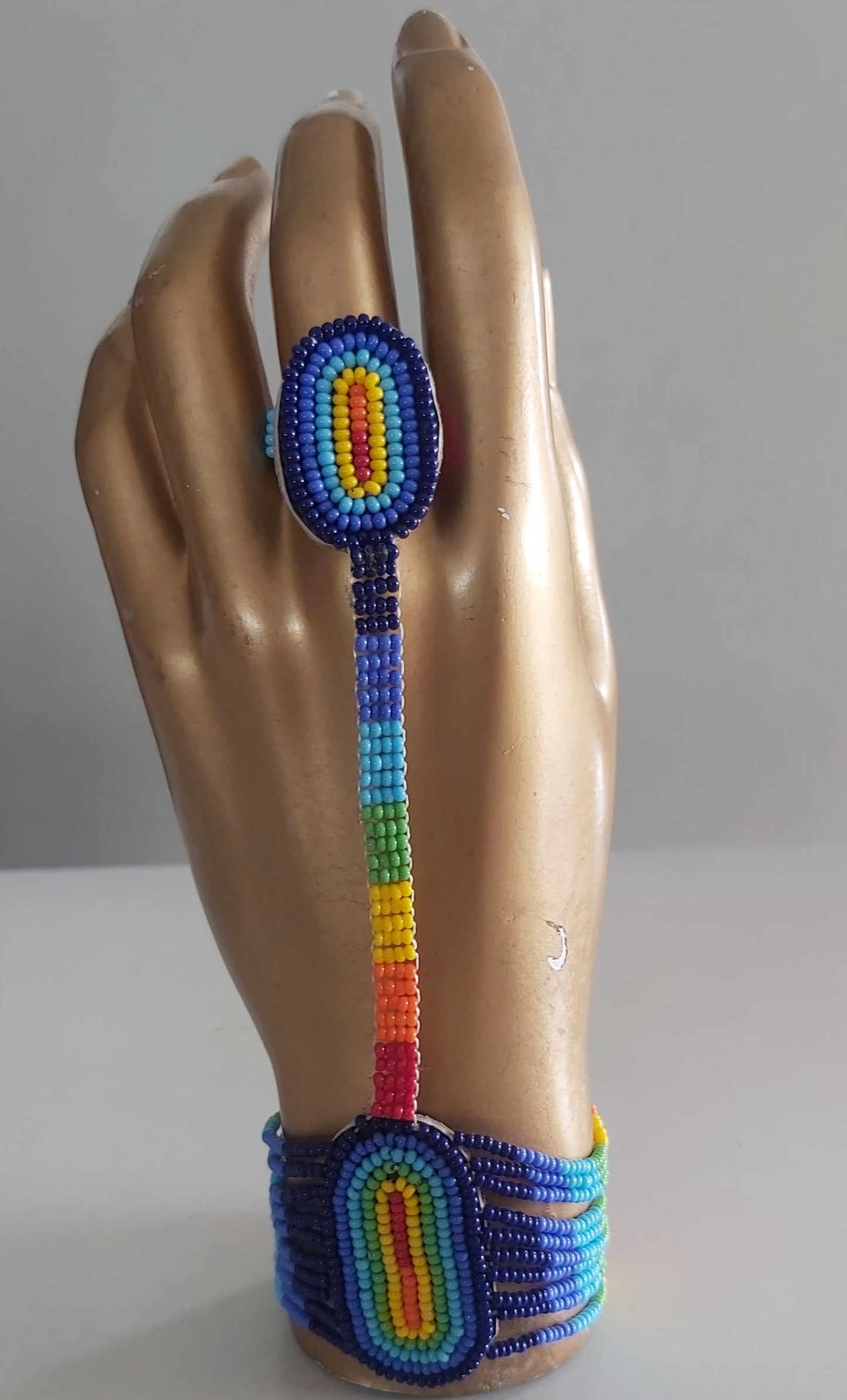 Maasai  Beaded Hand glove