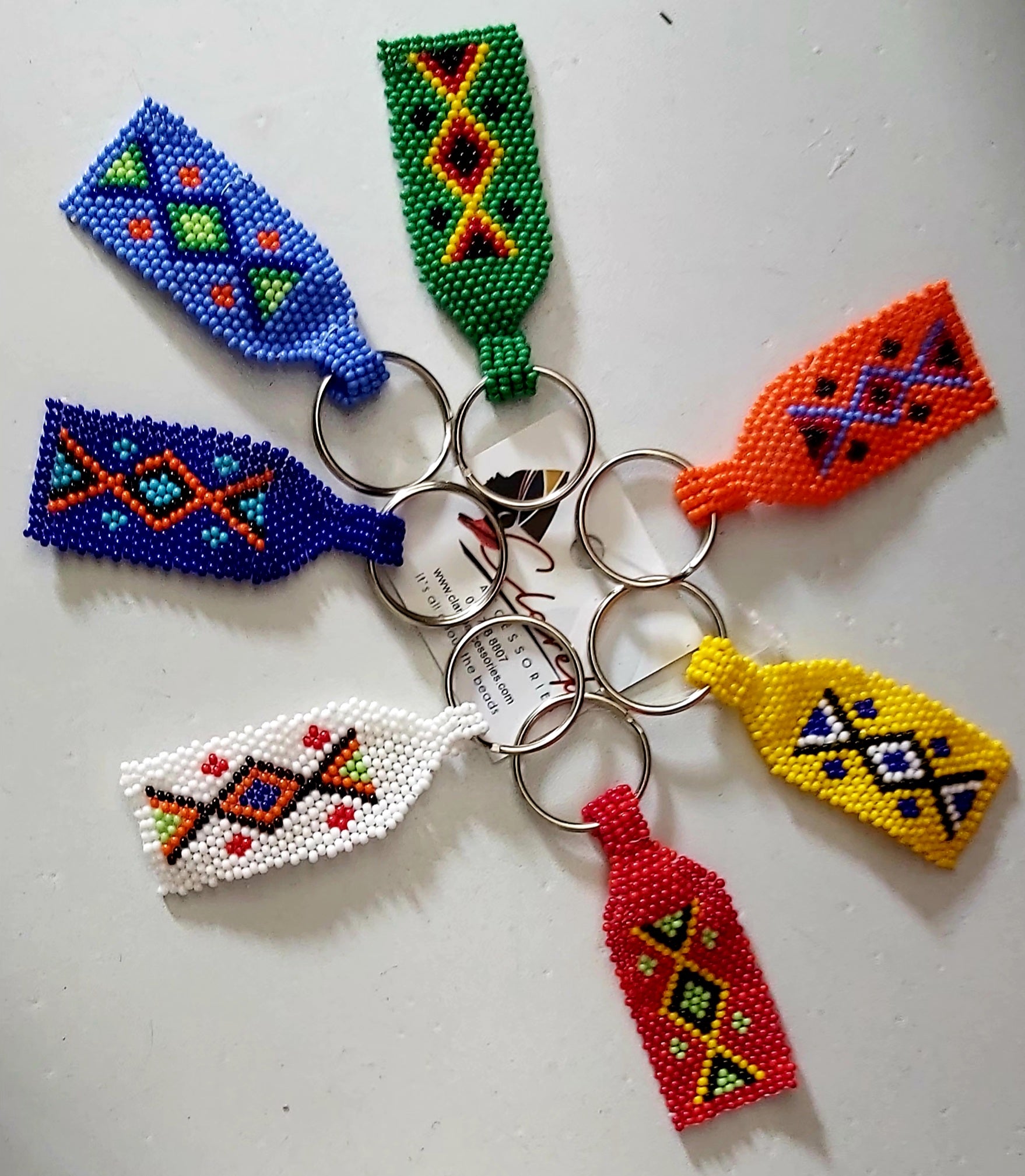 Beaded Key Holders – Clareb Accessories
